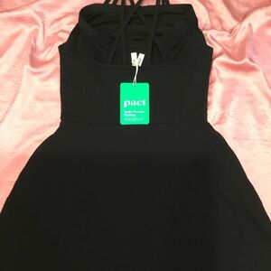 NWOT Pact Black Dress Size M